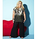 Gemma Collins Snake Print T Shirt