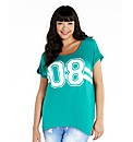 Number Printed T Shirt