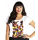 Kiss Me Slogan T Shirt