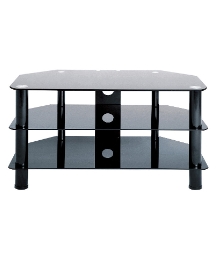 Plasma/LCD TV Stand Up To 37in Black