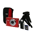 Vivitar 12MP Digital Camera Kit - Red