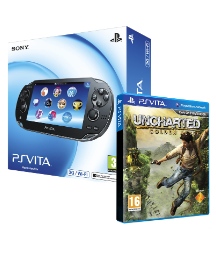 PS Vita 3G Model +Uncharted Golden Abyss