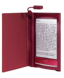 Sony eBook Reader & Lighted Case Red