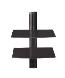DVD Wall Mount with 2 Shelves
