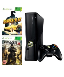 Xbox 360 Console 4GB + 2 Games