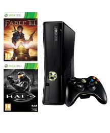 Xbox 360 Console 4GB + 2 Games