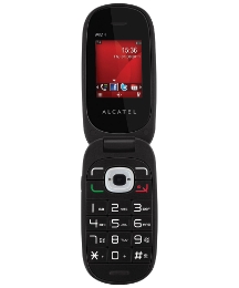 Orange Alcatel OT655 Mobile Phone Black