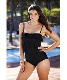 Silhouette Ruffle Swimsuit