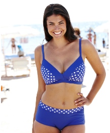 Silhouette Violet Spot Bikini Shorts