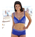 Silhouette Violet Spot Bikini Shorts