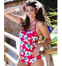 Beach To Beach Cherry Print Bikini Brief