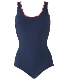 Beach To Beach Navy Swimsuit