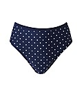 Beach To Beach Navy Spot Bikini Briefs