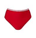 Beach To Beach Red Gingham Bikini Briefs