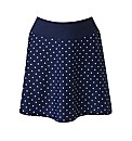Beach To Beach Navy Spot Skort
