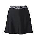 Beach To Beach Black Skort