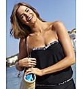Beach To Beach Black Blouson Top