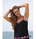 Blue Wahoo Blouson Top