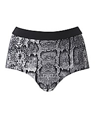 Beach To Beach Print Bikini Shorts