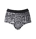 Beach To Beach Print Bikini Shorts