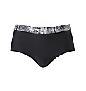 Beach To Beach Black Bikini Shorts