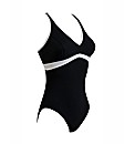 Zoggs Wyomi V-Neck X-Back Swimsuit