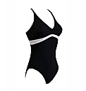 Zoggs Wyomi V-Neck X-back swimsuit D+