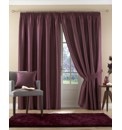 Java Faux Silk Lined Eyelet Curtains