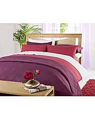 Easy Care Plain Dyed Quilted Throwover