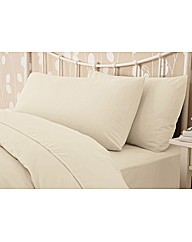 Easy Care Plain Dyed Pillowcases