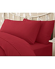 Easy Care Plain Dyed Pillowcases