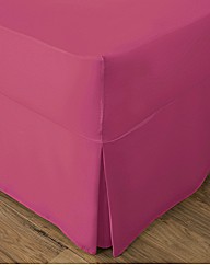 Easy Care Plain Fitted Valance Sheet