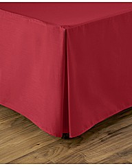 Easy Care Plain Dyed Base Valance