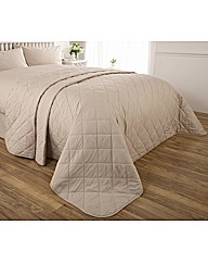 Easy Care Plain Dyed Quilted Throwover