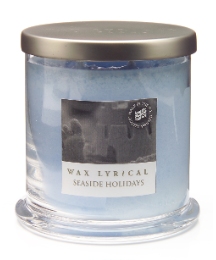 Medium Wax filled Candle Seaside Holiday
