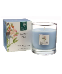Large Wax Filled Candle Sweet Pea