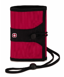 Airport ID & Ticket Wallet Red