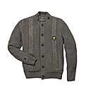 Hamnett Gold Lined Cardigan