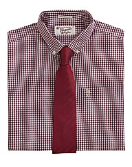 Penguin Long Sleeve Check Shirt
