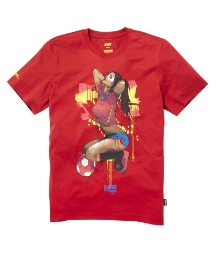 Addict Spain Football Graphic T-Shirt