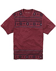 Rock&Revival Check Print T-Shirt