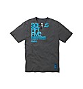 Crosshatch Button Neck T-Shirt