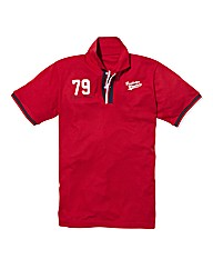 Jacamo Engineered Placket polo Regular
