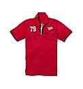 Jacamo Engineered Placket polo Regular