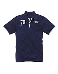 Jacamo Engineered Placket polo Regular