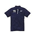Jacamo Engineered Placket polo Regular