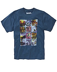 Jacamo Surf Scene T-Shirt Regular