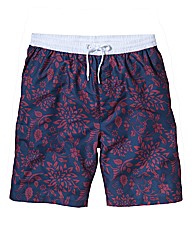 Jacamo Retro Floral Swimshort