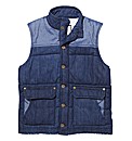 Jacamo Denim Gilet