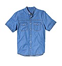 Jacamo Short Sleeve Grandad Shirt Long